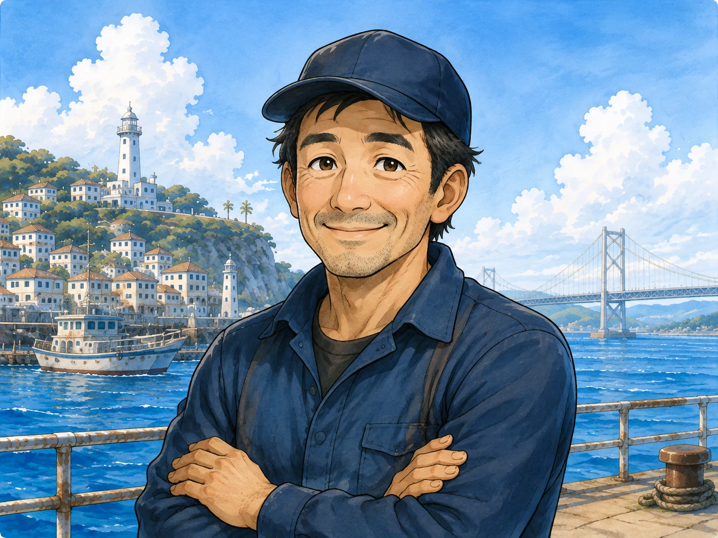 港で働くみなとさん