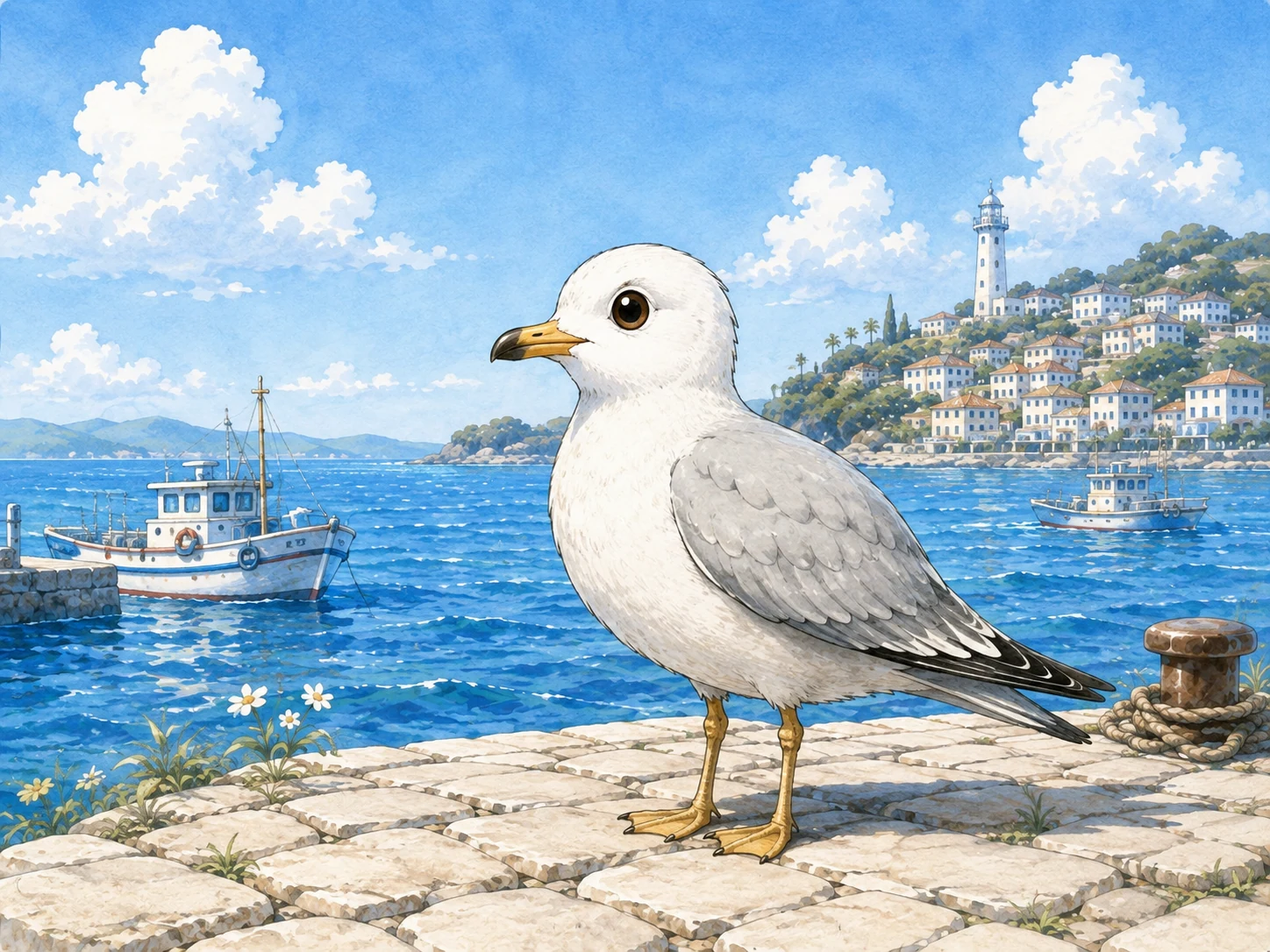 小さなカモメのしおかぜ